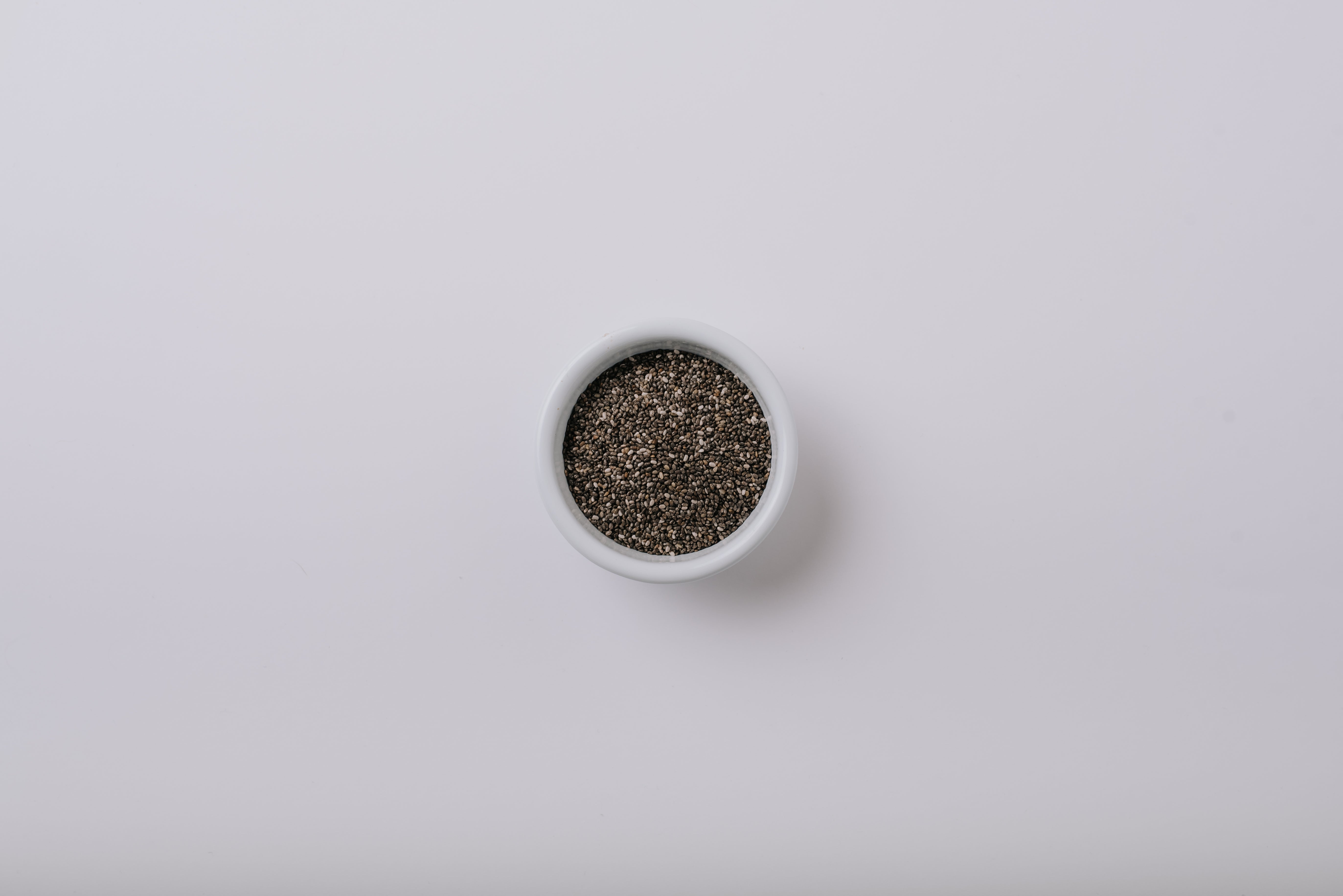 Bowl of Chia Seeds