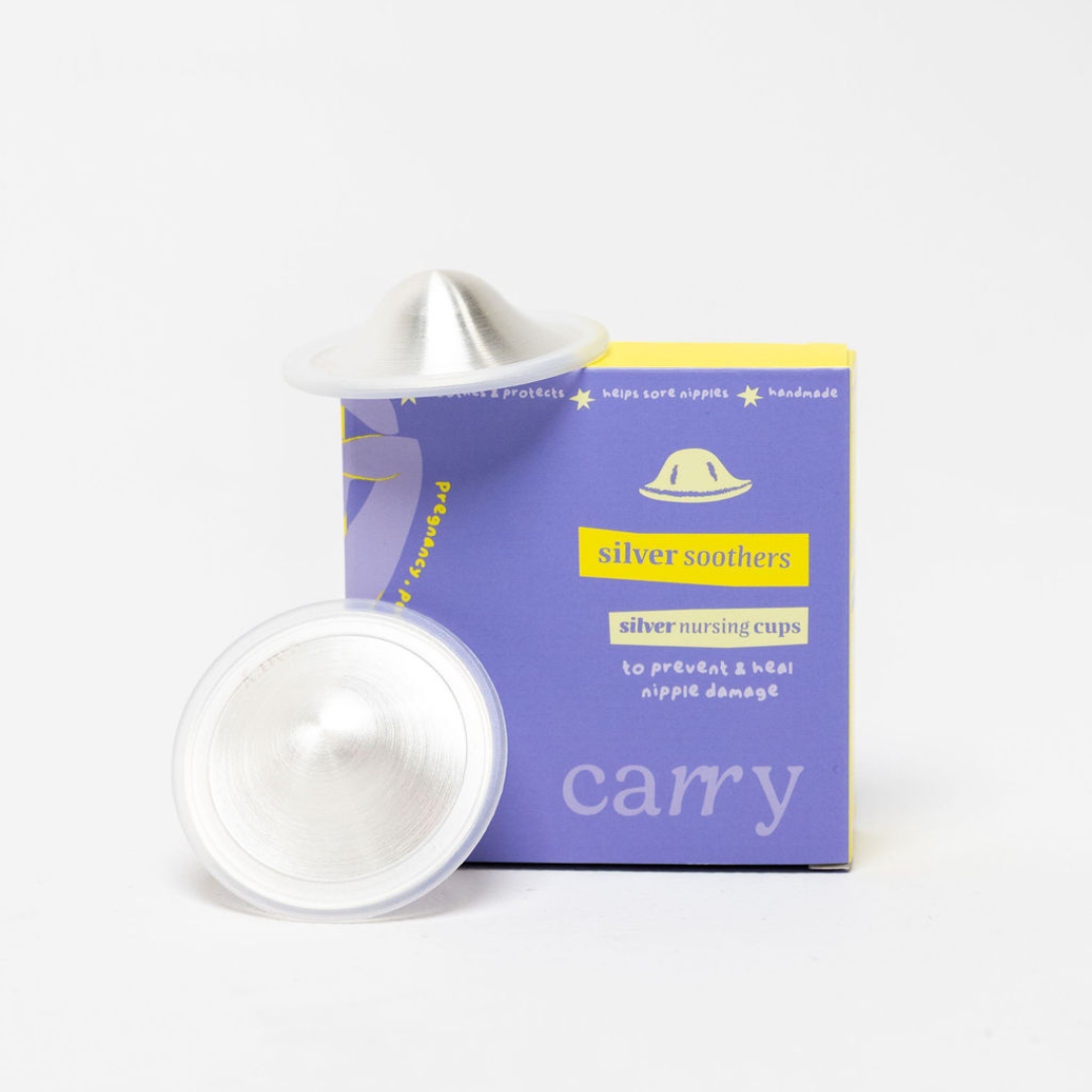 Carry Silver Soothers Nipple Cups