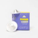 Carry Silver Soothers Nipple Cups, front view and packaging
