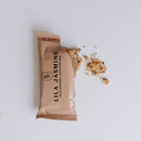 Apricot and Dark Choc Breastmilk Support Lactation Bar for breastfeeding mums. Dairy-free lactation snack with galactagogues oats, brewers yeast and flaxseeds.